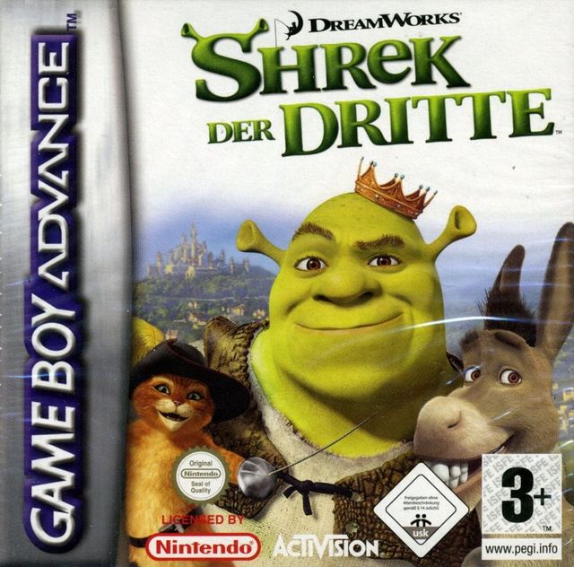 Game cover: Shrek the Third