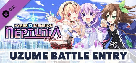 Game cover: Hyperdimension Neptunia: Re;Birth1 - Uzume Battle Entry