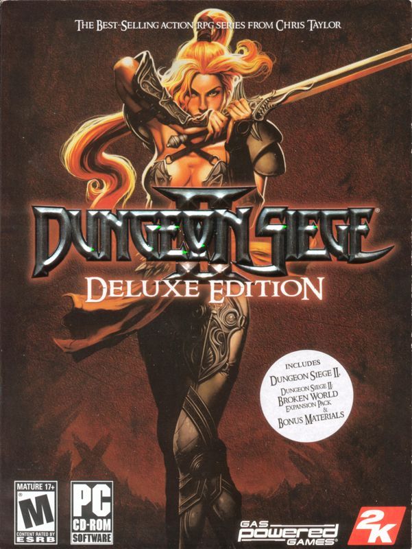 Game cover: Dungeon Siege II: Deluxe Edition
