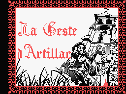 Game cover: La Geste d'Artillac