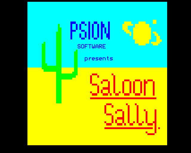 Game cover: Saloon Sally