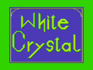 Game cover: White Crystal