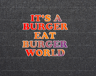 Game cover: It's a Burger Eat Burger World