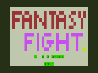 Game cover: Fantasy Fight