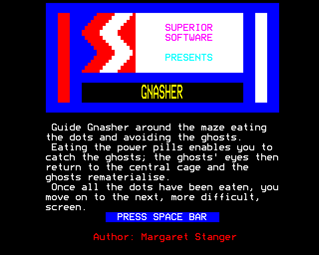 Game cover: Gnasher