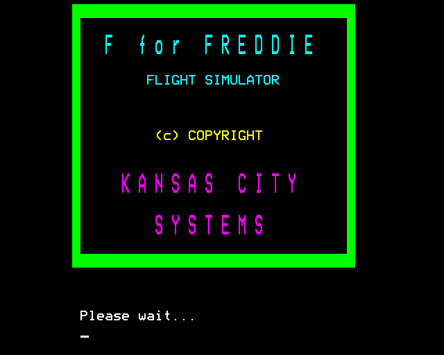 Game cover: F for Freddie