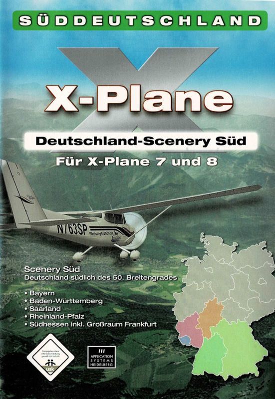 Game cover: X-Plane: Deutschland-Scenery Süd