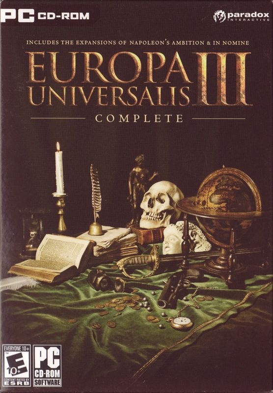 Game cover: Europa Universalis III: Complete