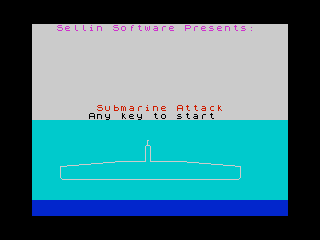 Game cover: Submarine Attack