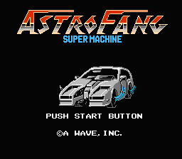 Game cover: Astro Fang: Super Machine