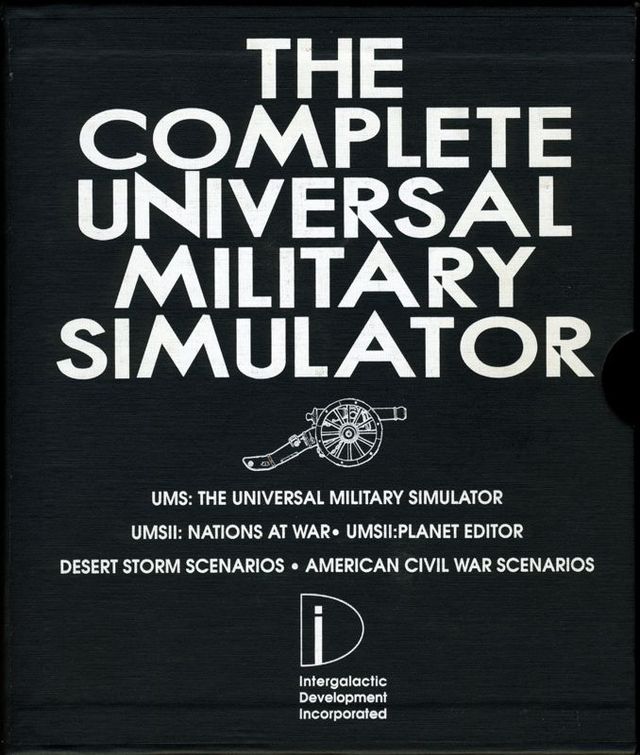 Game cover: The Complete Universal Military Simulator