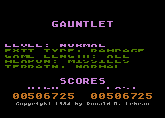Game cover: Gauntletak