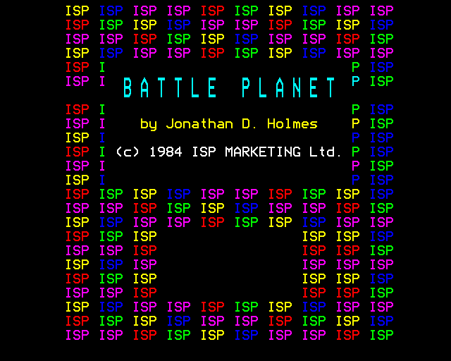 Game cover: Battle Planet