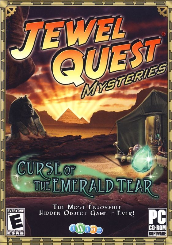 Game cover: Jewel Quest Mysteries: Curse of the Emerald Tear