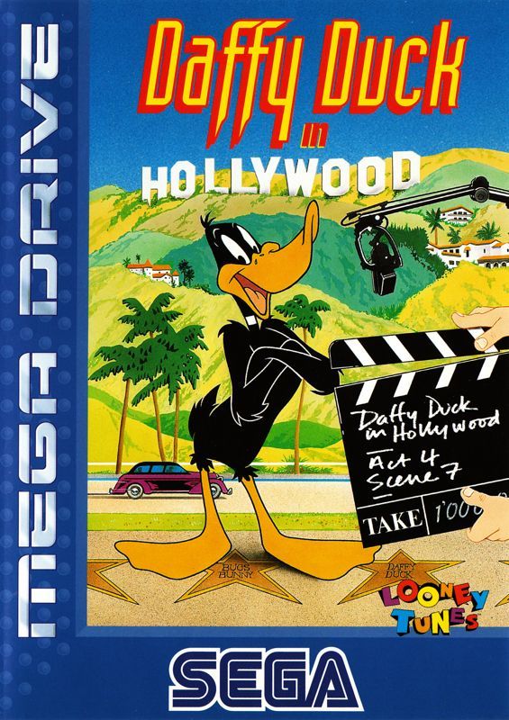 Game cover: Daffy Duck in Hollywood