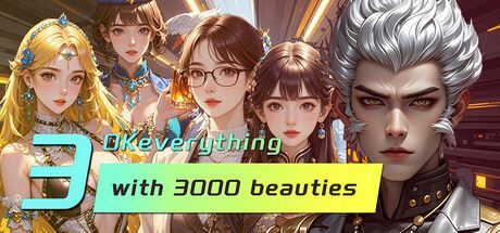 Game cover: OKeverything with 3000 beauties 3