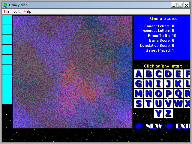 Game cover: Galaxy Man