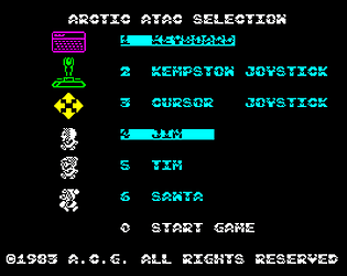 Game cover: Xmas Gift: Arctic Atac