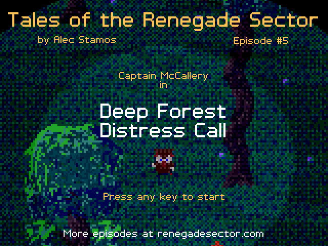 Game cover: Renegade Sector Episode #5: Deep Forest Distress Call