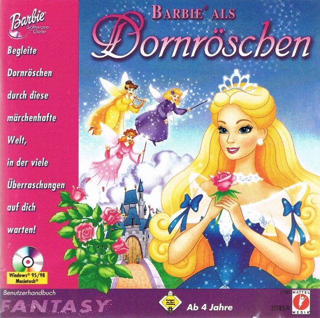 Game cover: Barbie as Sleeping Beauty