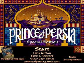 Game cover: Prince of Persia: Special Edition