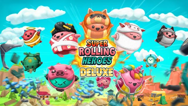Game cover: Super Rolling Heroes Deluxe