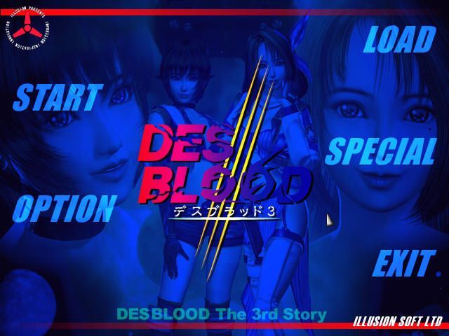 Game cover: Des Blood 3
