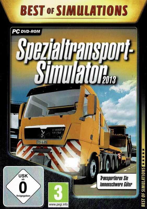 Game cover: Special Transport Simulator 2013