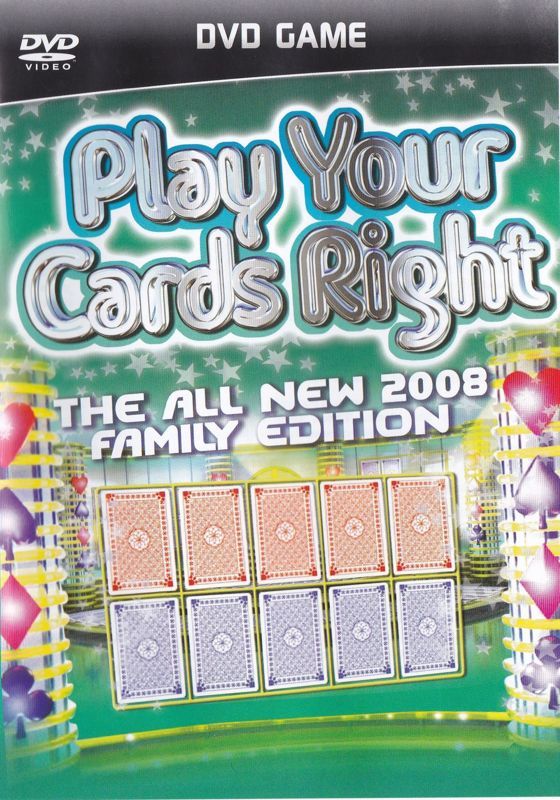 Game cover: Play Your Cards Right: The All New 2008 Family Edition