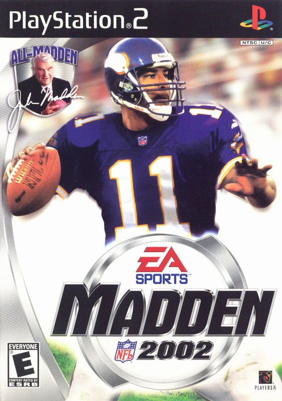 Game cover: Madden NFL 2002