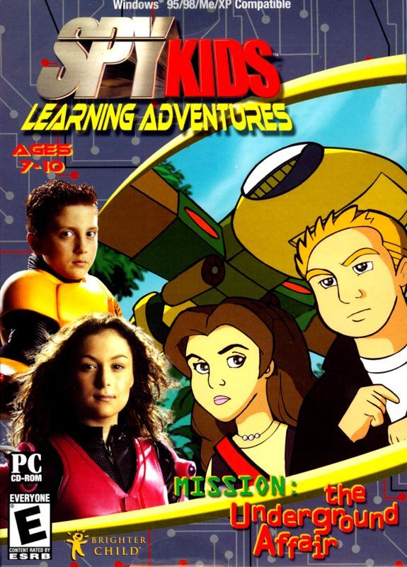 Game cover: Spy Kids Learning Adventures: Mission: The Underground Affair