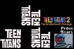Game cover: Teen Titans 2