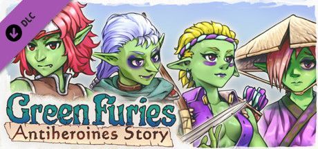 Game cover: Heroines of Swords & Spells: Green Furies - Antiheroines Story