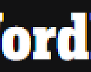 Game cover: Not a Wordle Clone