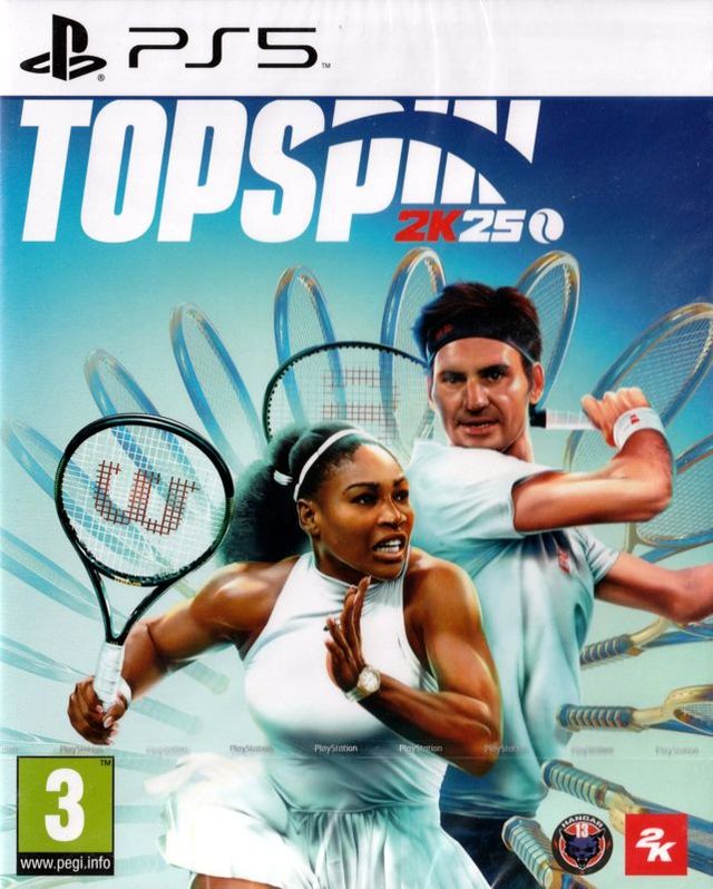 Game cover: TopSpin 2K25