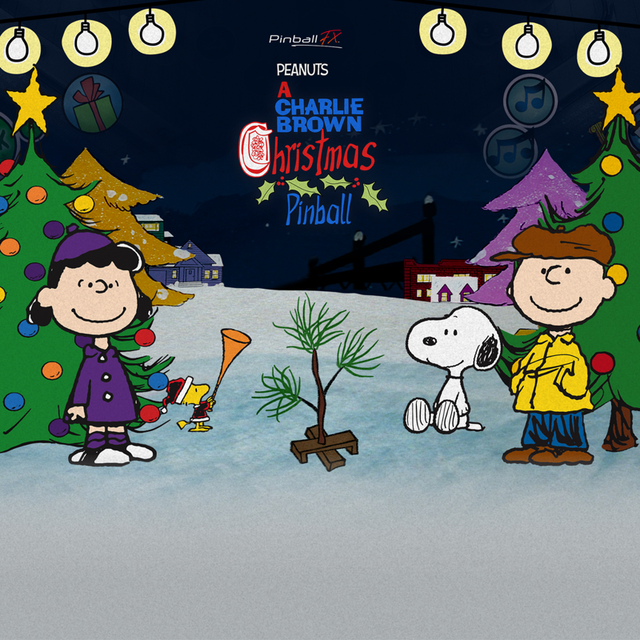 Game cover: Pinball FX: A Charlie Brown Christmas Pinball