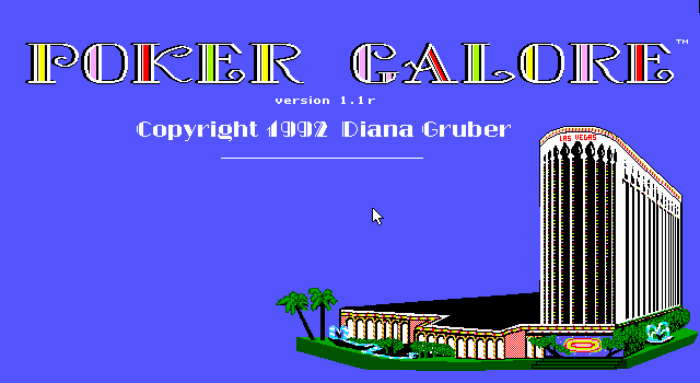 Game cover: Poker Galore