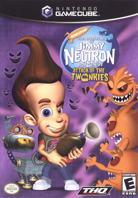 Game cover: The Adventures of Jimmy Neutron: Boy Genius - Attack of the Twonkies