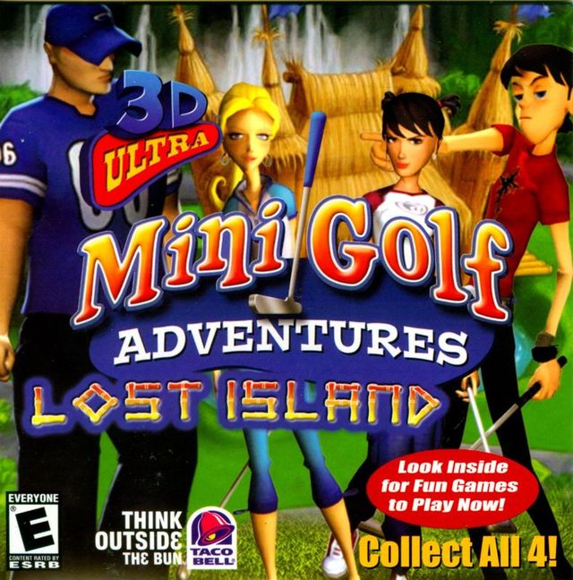 Game cover: 3D Ultra Mini Golf Adventures: Lost Island