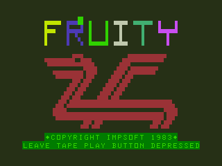 Game cover: Fruity