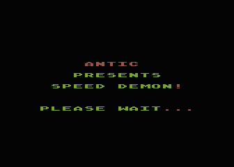 Game cover: Speed Demon