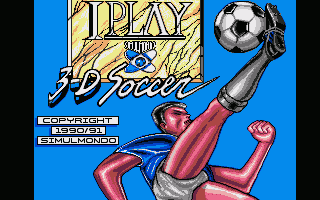 Game cover: I Play: 3-D Soccer