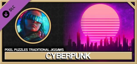 Game cover: Pixel Puzzles Traditional Jigsaws: Cyberpunk