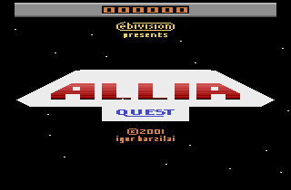 Game cover: Allia Quest