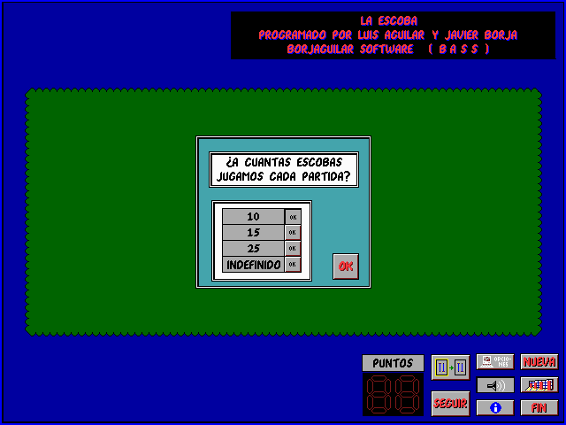 Game cover: La escoba