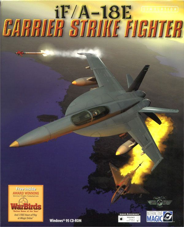 Game cover: iF/A-18E Carrier Strike Fighter