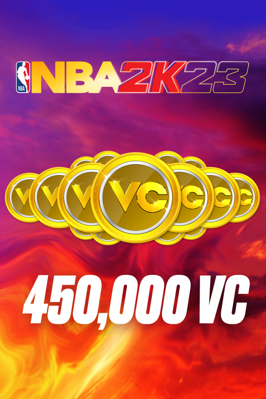 Game cover: NBA 2K23: 450,000 VC