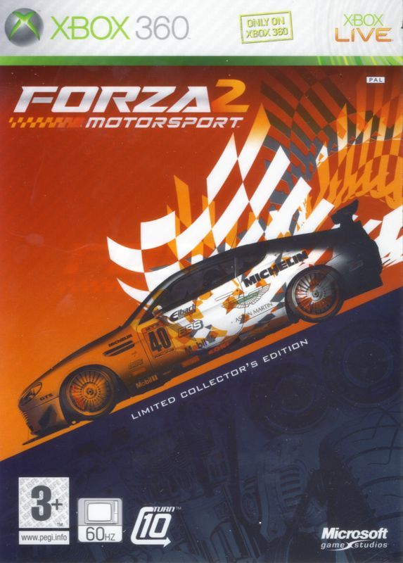 Game cover: Forza Motorsport 2 (Limited Collector's Edition)