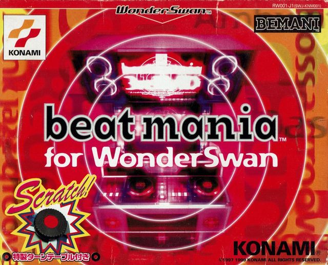 Game cover: beatmania for WonderSwan