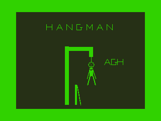 Game cover: Hangman
